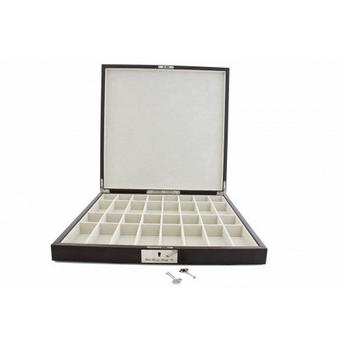 Dal Rossi 16" With Brown PU Leather Edge with compartments (Box Only)