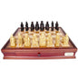 Dal Rossi Italy Isle of Lewis Chess Set with Drawers 20"