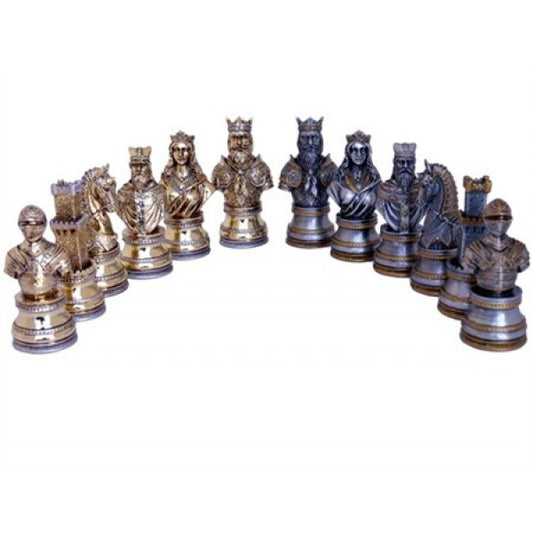 Dal Rossi Italy, Medieval Warriors Chessmen Only