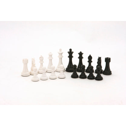 Dal Rossi Italy Black and White Weight pieces 110mm Chess Pieces ONLY