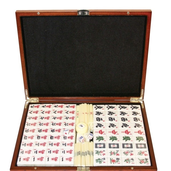 Dal Rossi Italy, Mahjong 30cm - in Wooden Finish Case