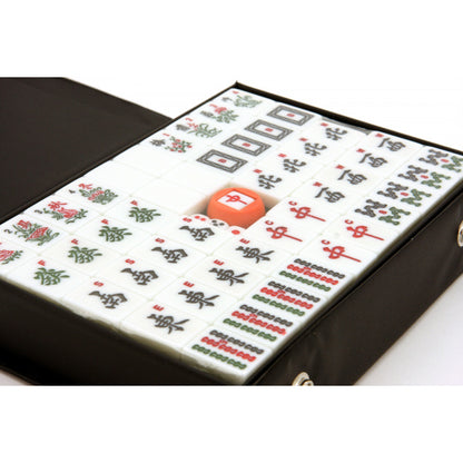 Mahjong black vinyl case 22cm