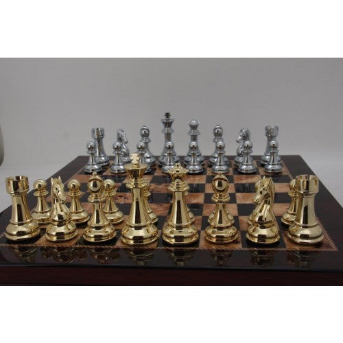 Dal Rossi Italy Gold and Silver Weighted Chess Pieces 110mm Chess Pieces ONLY