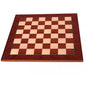 Dal Rossi Chess board, Mahogany/Maple, 50cm Chess Board