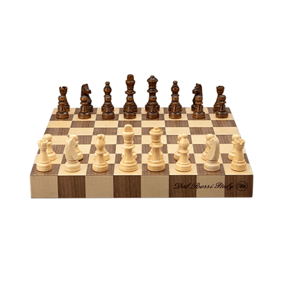Dal Rossi 9" Wooden Magnetic Travel Chess Set