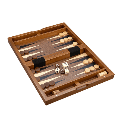 Dal Rossi Italy Magnetic 9 inch Travel Backgammon